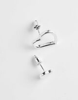 n&aacute;u&scaron;nice - 2 ks v balen&iacute; - strieborny