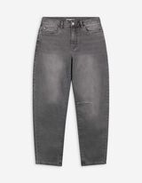 Jeans - Balloon Fit - grau