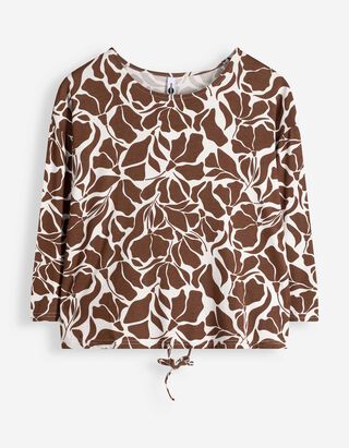 Shirt - Geknoopt detail - beige