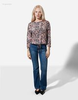 Shirt - Knotendetail - schwarz