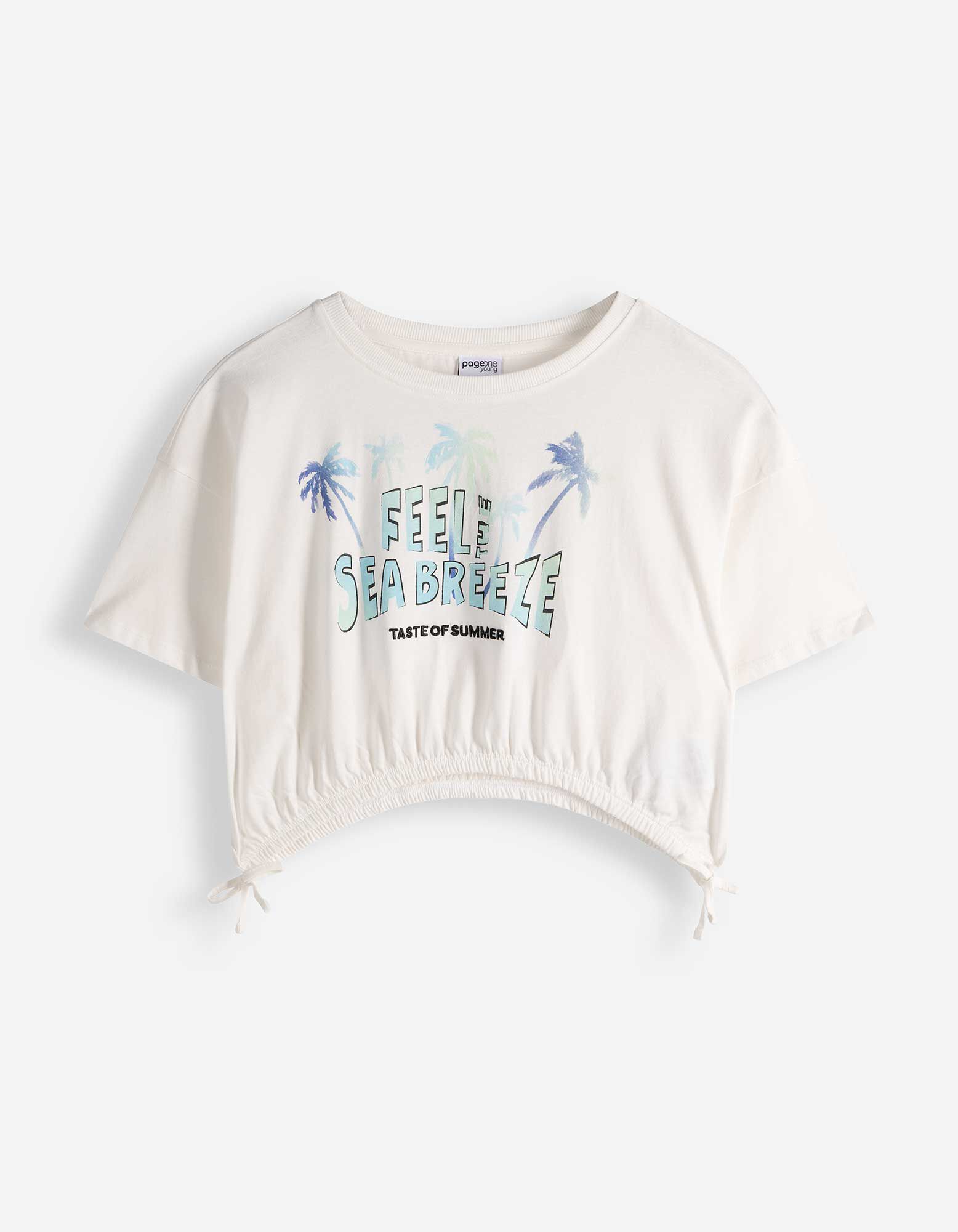 T-shirt - Impression avant - blanc