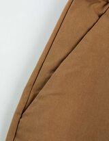 Paperbag stiliaus kelnės - sviesiai rudas