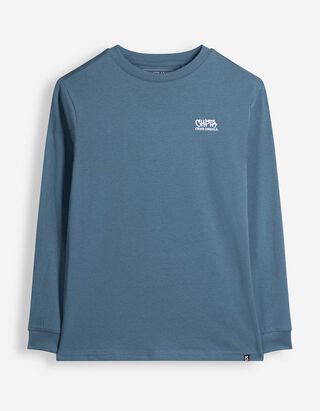 Langarmshirt - Oversized Fit - Dunkelblau