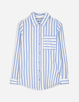 Blouse - Borstzak - blauw