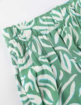 Bő nadrág - LENZING™ ECOVERO™ - zöld