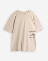 Set aus T-Shirt und Hose - Schwere Qualit&auml;t - hellgrau
