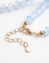 Kette - 2er-Pack - rosa