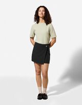 Skort - Effen - Zwart