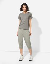 T-shirt - LENZING&trade; ECOVERO&trade; - donkergroen