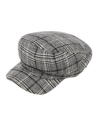 Damen Schirmm&uuml;tze mit Glencheck-Muster