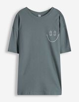 Pyjama Set aus Shirt und Shorts - 2er-Pack - bronzefarben