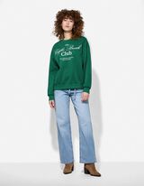 Sweatshirt - Relax Fit - gr&uuml;n