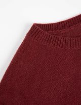 Majica dugih rukava - tamno-crvena