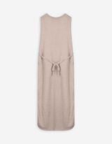 Kleid - Viskose-Mix - beige