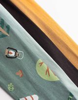 Langarmshirt - 5er-Pack