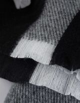 Sál - Kockás - fekete