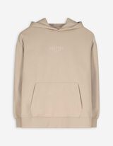 Sweat à capuche - Coupe oversize - Beige