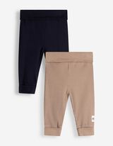 Broek - Set van 2 - Taupe