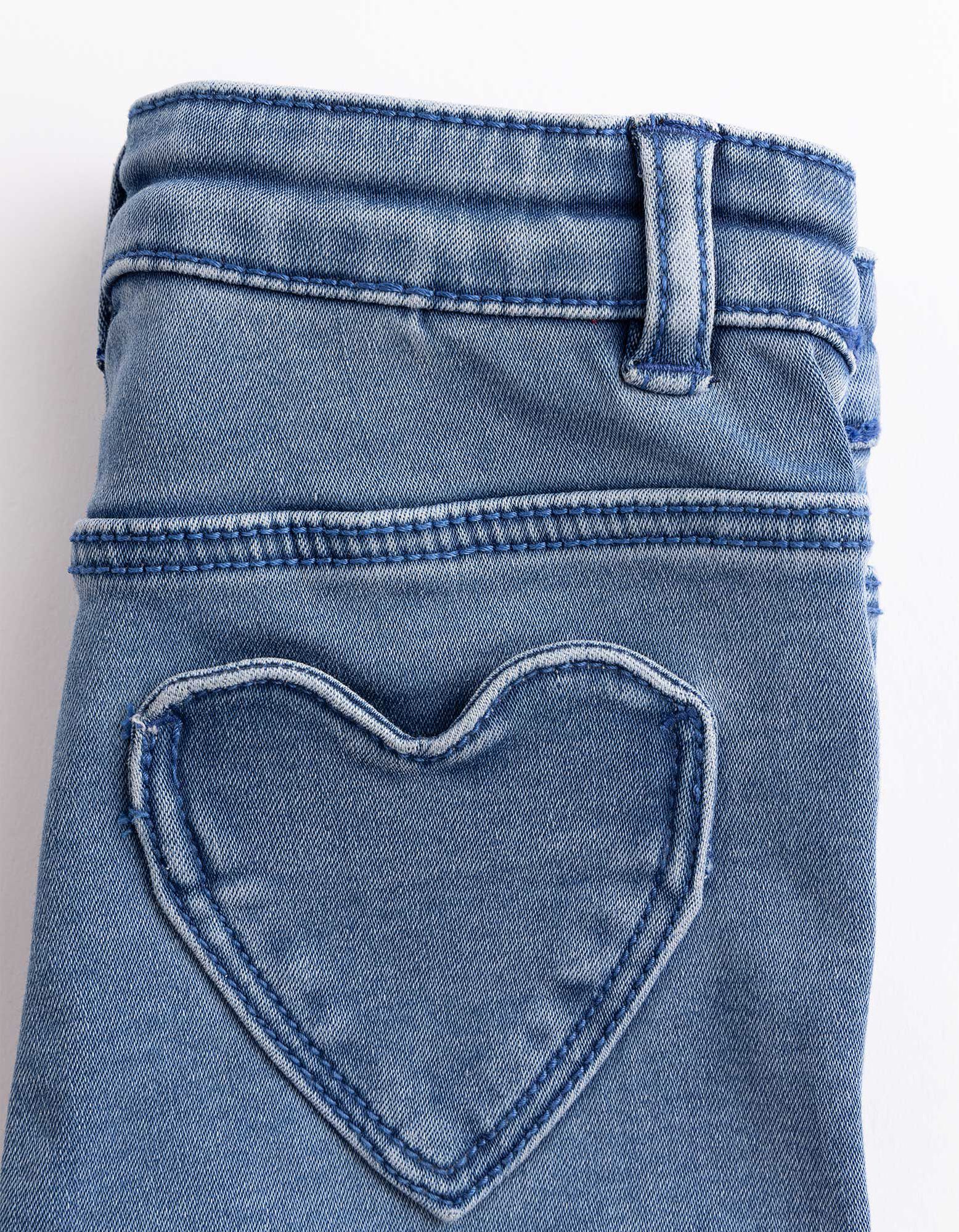 Jean - Effet thermo-isolant - Bleu