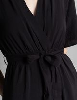 Tuta - Misto viscosa - nero