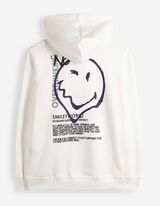 Hoodie - SmileyWorld&reg; - Off-White