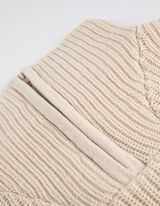 Troyer - Rippstrick - hellgrau