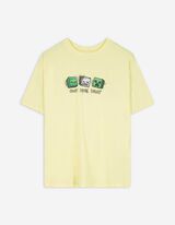 Majica kratkih rukava - Minecraft - svetlo-zuta