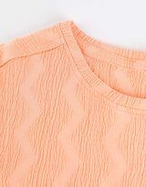 T-Shirt - Ärmel mit fixiertem Aufschlag