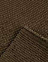 Pulovr - Kulatý výstřih - hneda