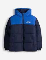 Jacke - gemustert - Dunkelblau