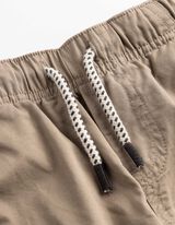 Jogpants - einfarbig - hellbraun