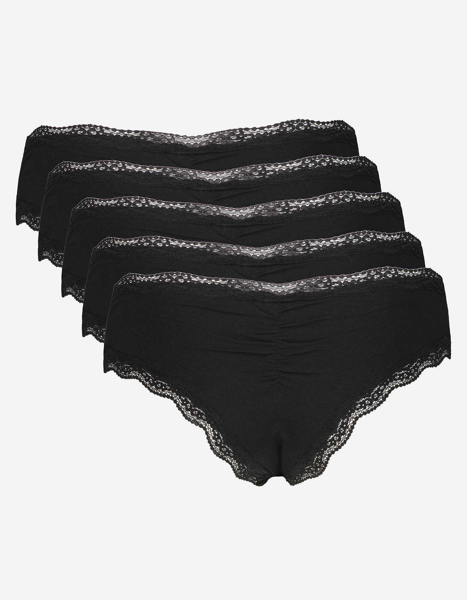 Brazilian - Set van 5 - zwart