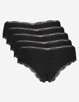 Brazilian - Set van 5 - zwart