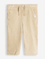 Pantalon en velours c&ocirc;tel&eacute; - Velours c&ocirc;tel&eacute; - beige