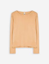 Pullover - Weiches Material - orange