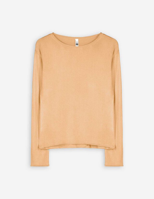 Pullover - Weiches Material - orange