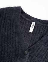 Kardigan - skraćen - crno