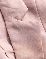 Lange Weste - Bindeg&uuml;rtel - pink