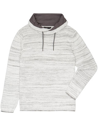 Herren Pullover mit Tube Collar 