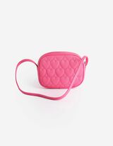 Borsa a mano - Similpelle - rosa fucsia
