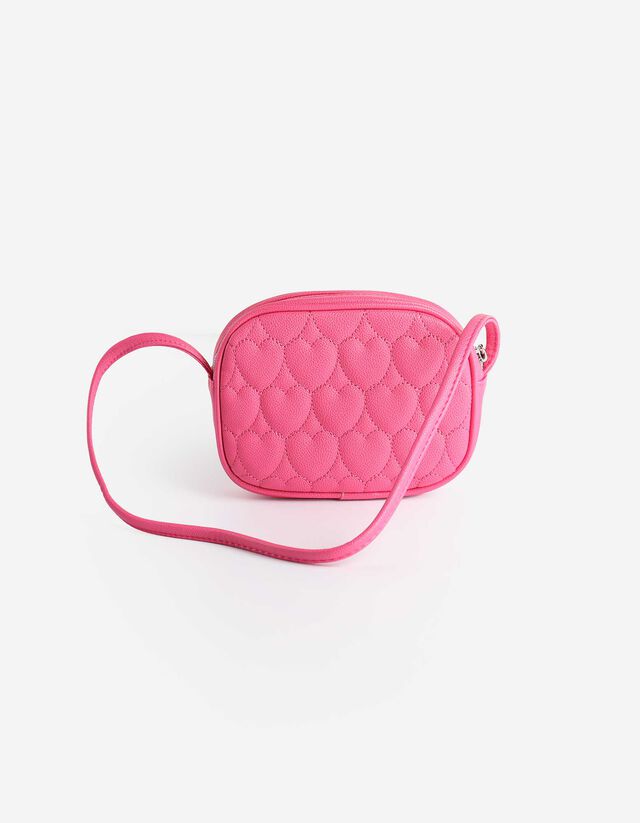 Borsa a mano - Similpelle - rosa fucsia