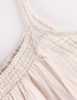 Top - Mussola - beige