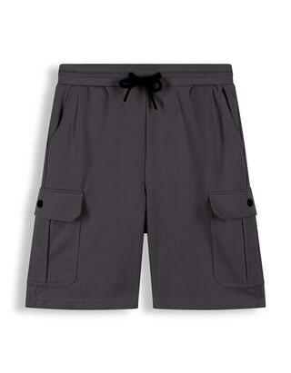 Cargoshorts - Piqu&eacute; - dunkelgrau