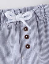 Rövidnadrág - Gombolópántos - feher