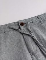 Chinoshorts - Meliert - gr&uuml;n