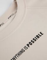 Trikotažinis megztinis - Nardymas - smelio spalvos