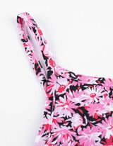 Haljina A kroja - &Scaron;areni print - crno