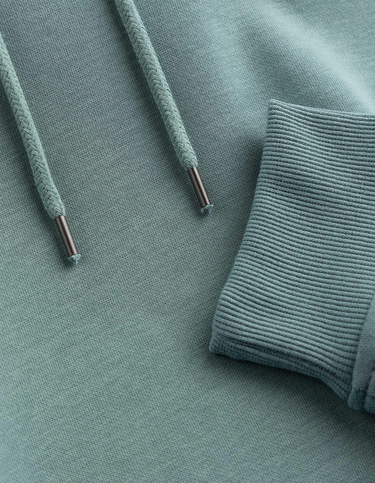 Sweatshirt - Kapuze - T&uuml;rkis