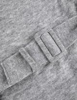 Kötött ruha - Öv - szürke