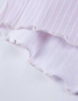 Pyjamashort - Print all-over - lila